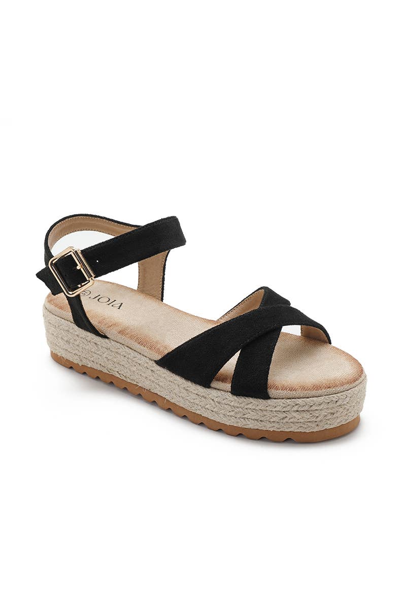 Joia Paris - Wholesale Wedges - Women's - Wedge espadrilles with strap JN-880