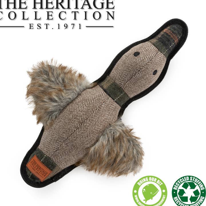 The Heritage Collection Tweed Duck for wholesale by Ancol Pet Products Ltd