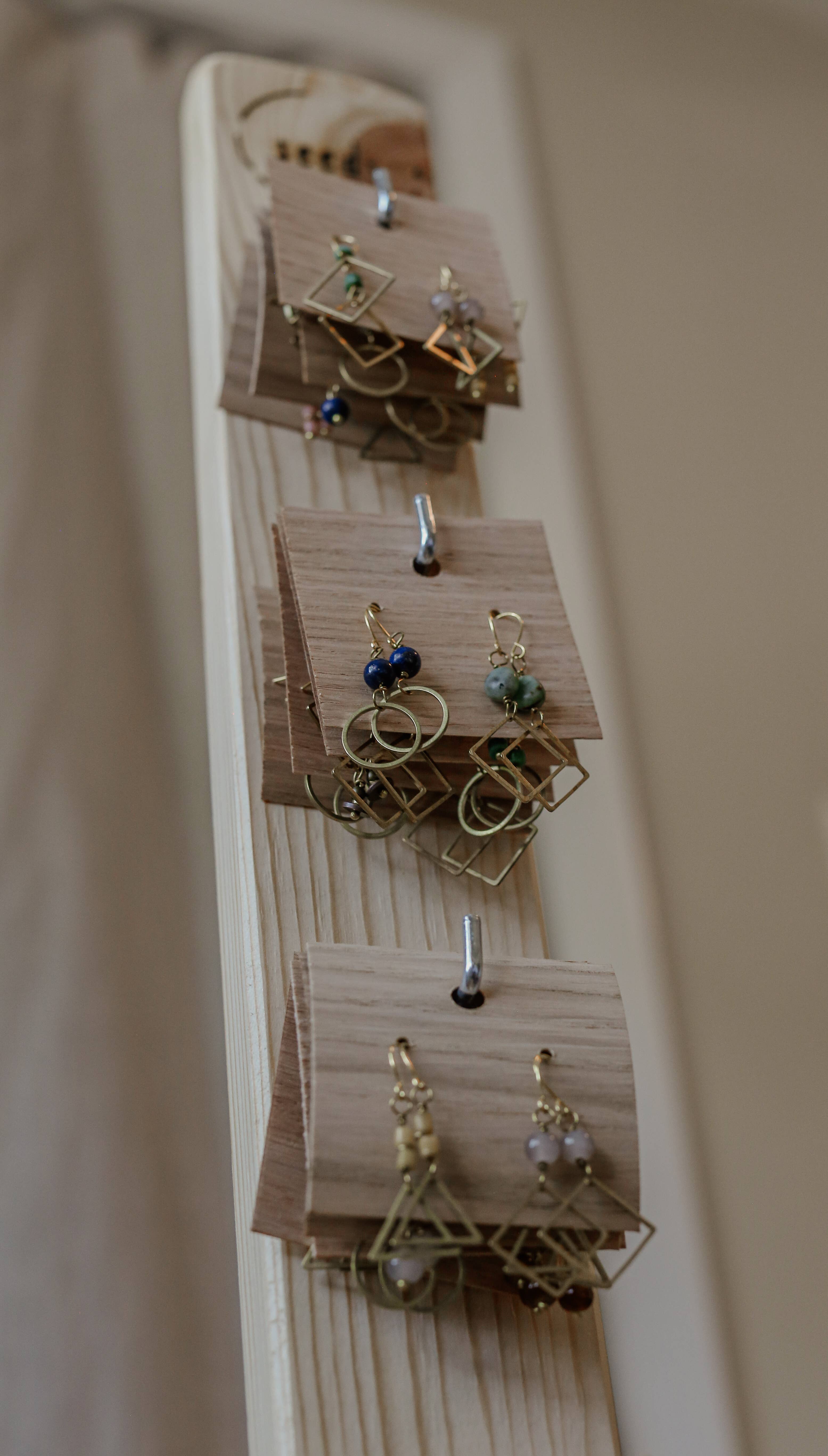 Seeds - Wholesale Dangle Earrings - Double Mini Earring Pack | Stones + Beads + Brass Shapes1