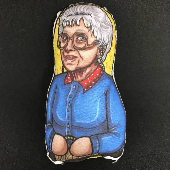 Sophia petrillo Golden Girls Inspired Plush Doll or Ornament for wholesale by The Cuddle Cult