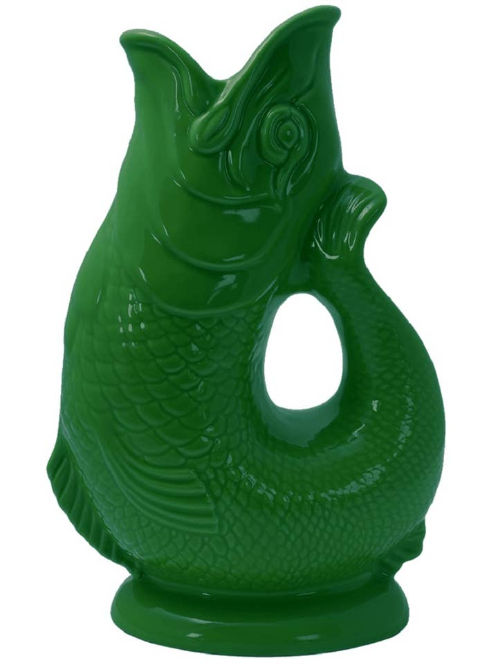 Pichet à Gluggle Vert pour la vente par The Original Gluggle Jug Factory