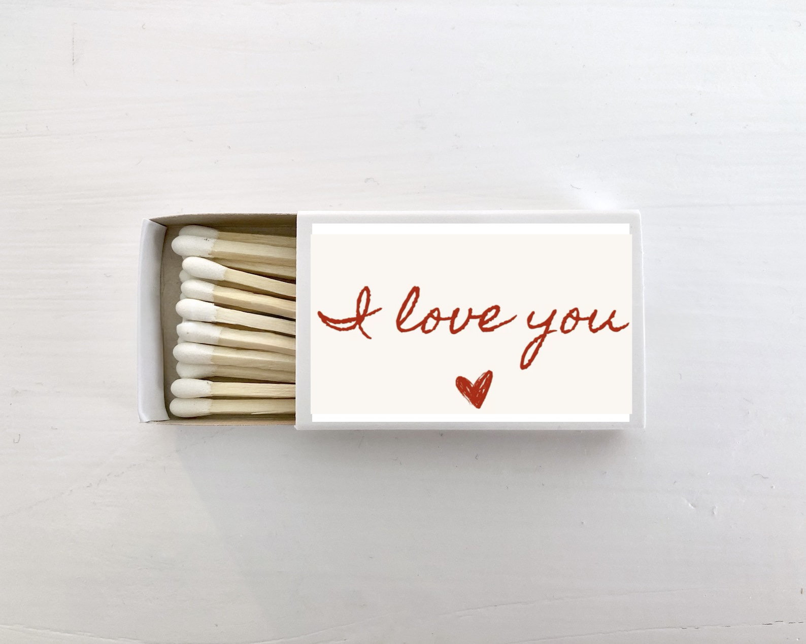 Lunastry - Vendita all'ingrosso Fiammifero - Ti amo, scatola di fiammiferi.0