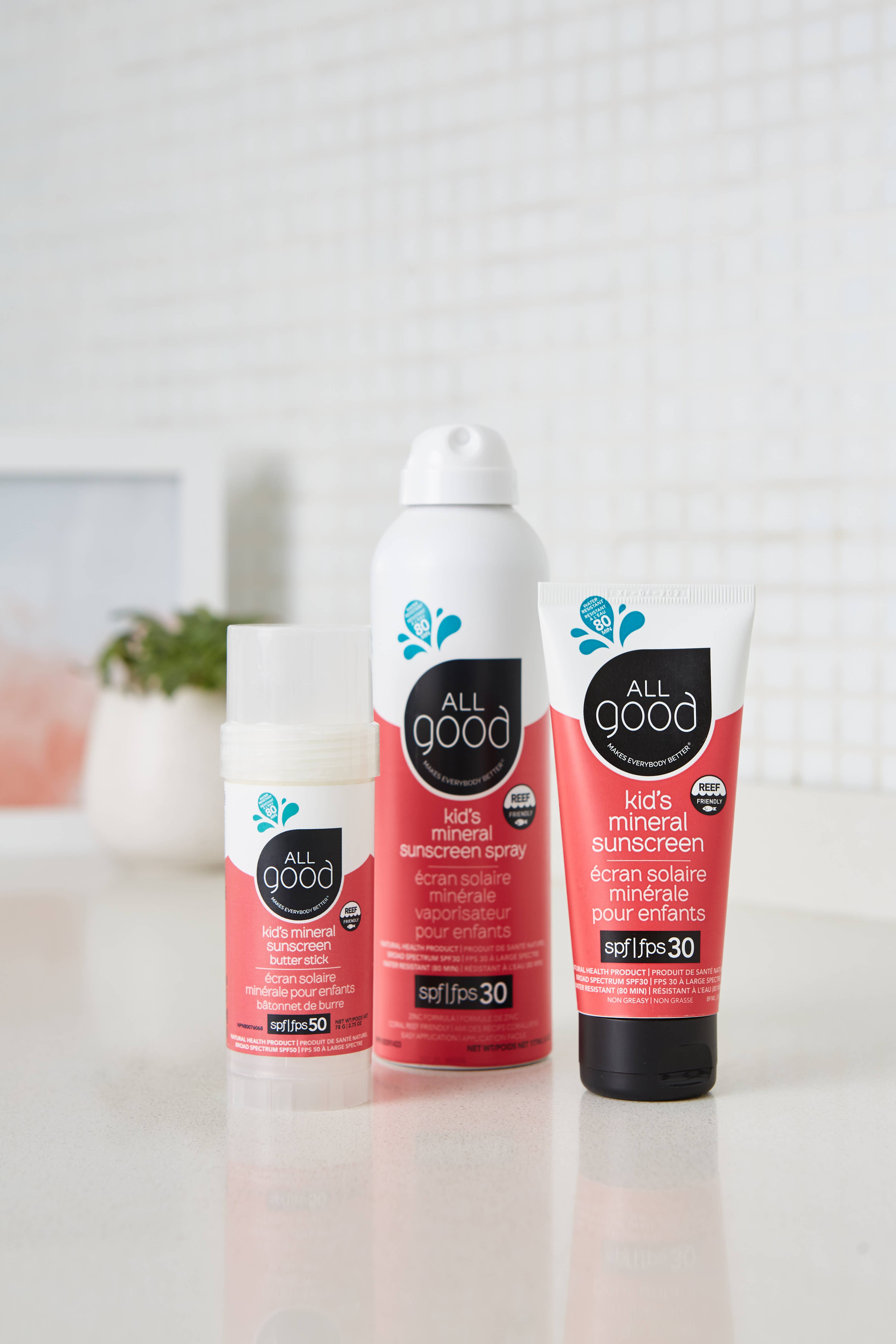 All Good Body Care - Wholesale Sunscreen - Baby & Kid's Mineral Sunscreen Butter Stick—SPF 503