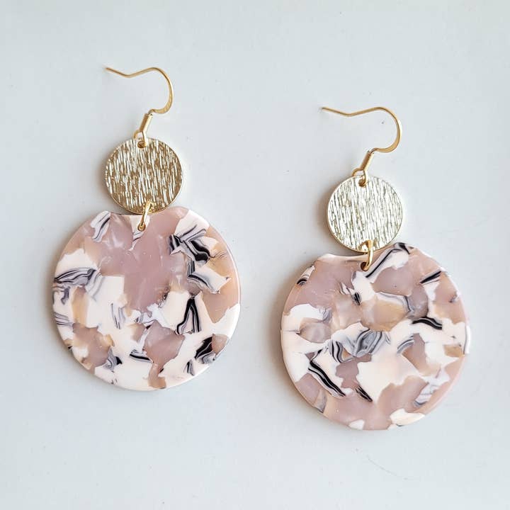 Zoey Earrings - Sandstone // Jewelry, Fall for wholesale by Spiffy & Splendid