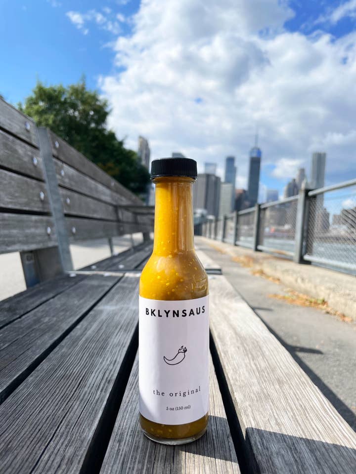 THE ORIGINAL BKLYNSAUS HOT SAUCE for wholesale by bklynsaus