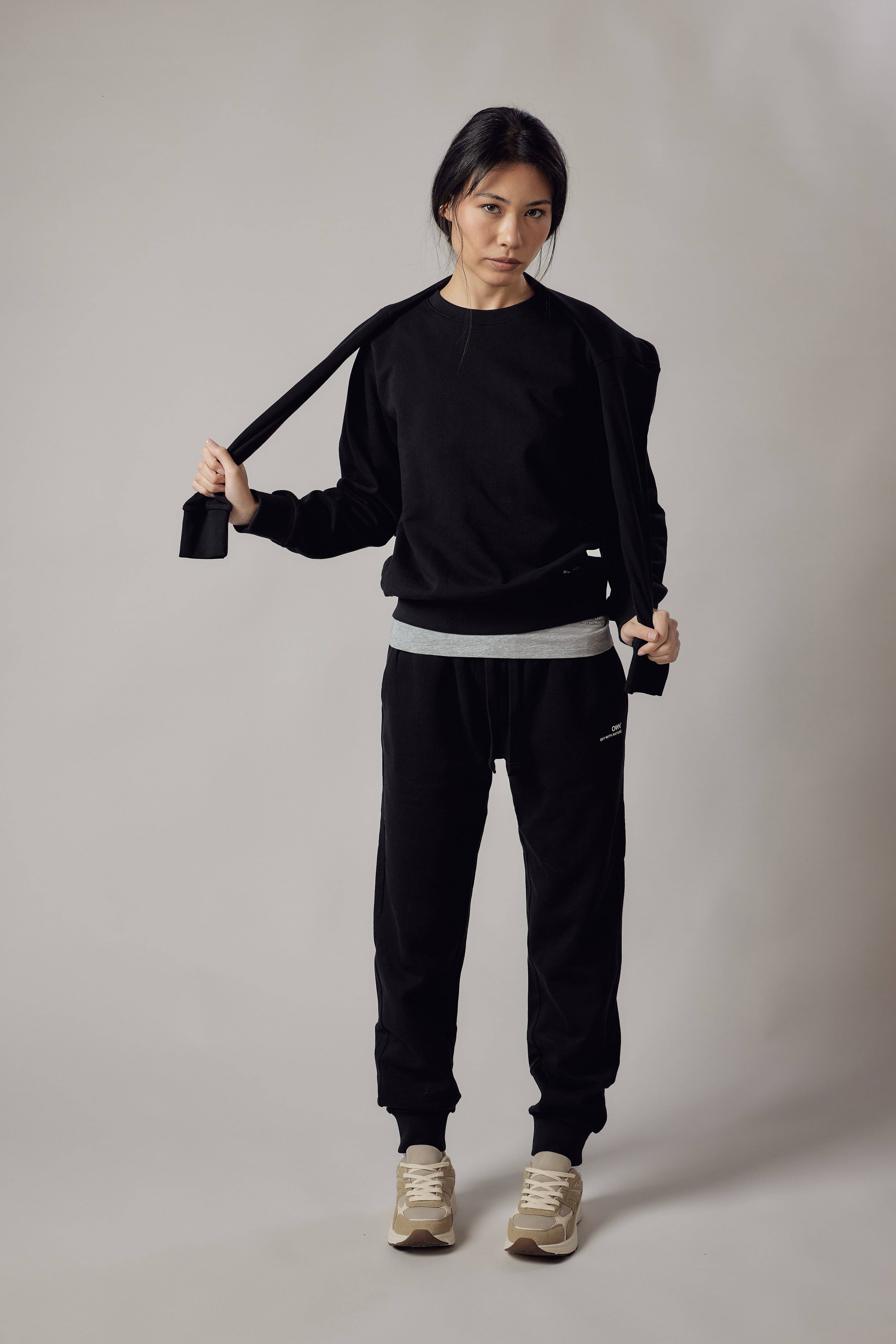 Military Green Crew Neck Sweatshirt for wholesale on Faire8