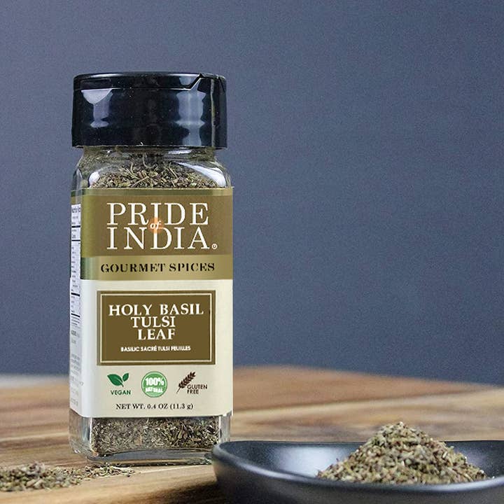 PRIDE INDIA BRANDS - Wholesale Herbs - Natural Tulsi Holy Basil Leaf Whole6