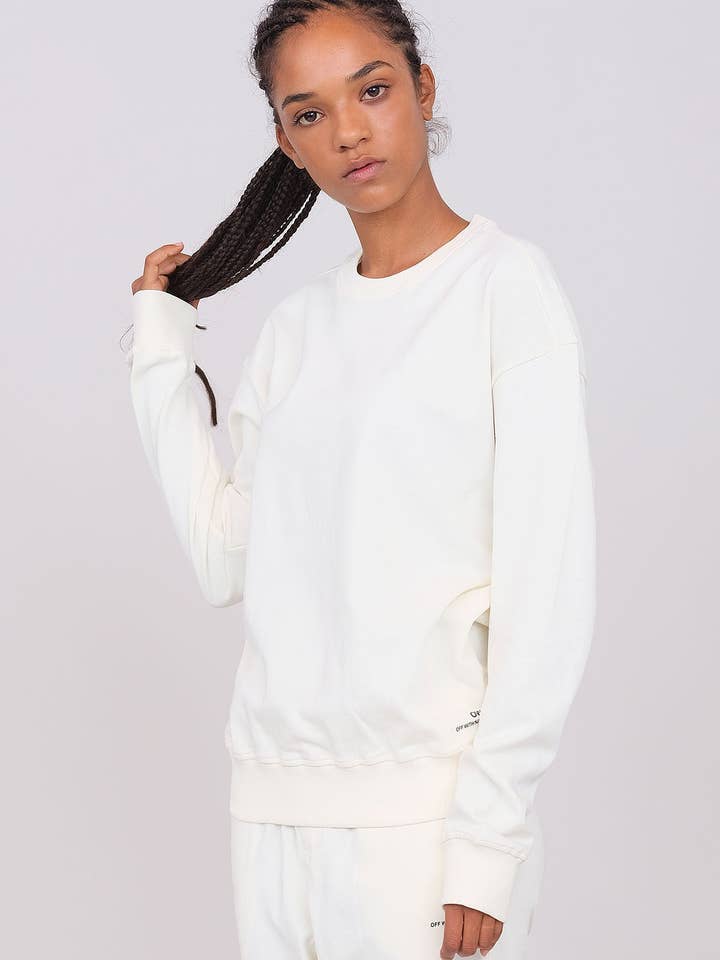 OWN OFF WITH NATURE - Wholesale Hoodie - Unisex - Unisex Oversized Crewneck Sweatshirt3