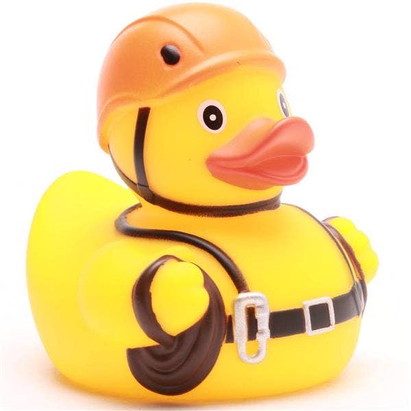Pato de goma alpinista - Pato de goma para venta al por mayor de Duckshop