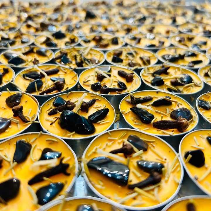 Bohemian House - Wholesale Tea Light Candles - Samhain Ritual Tealight Candle Set/4 (Limited Edition)2