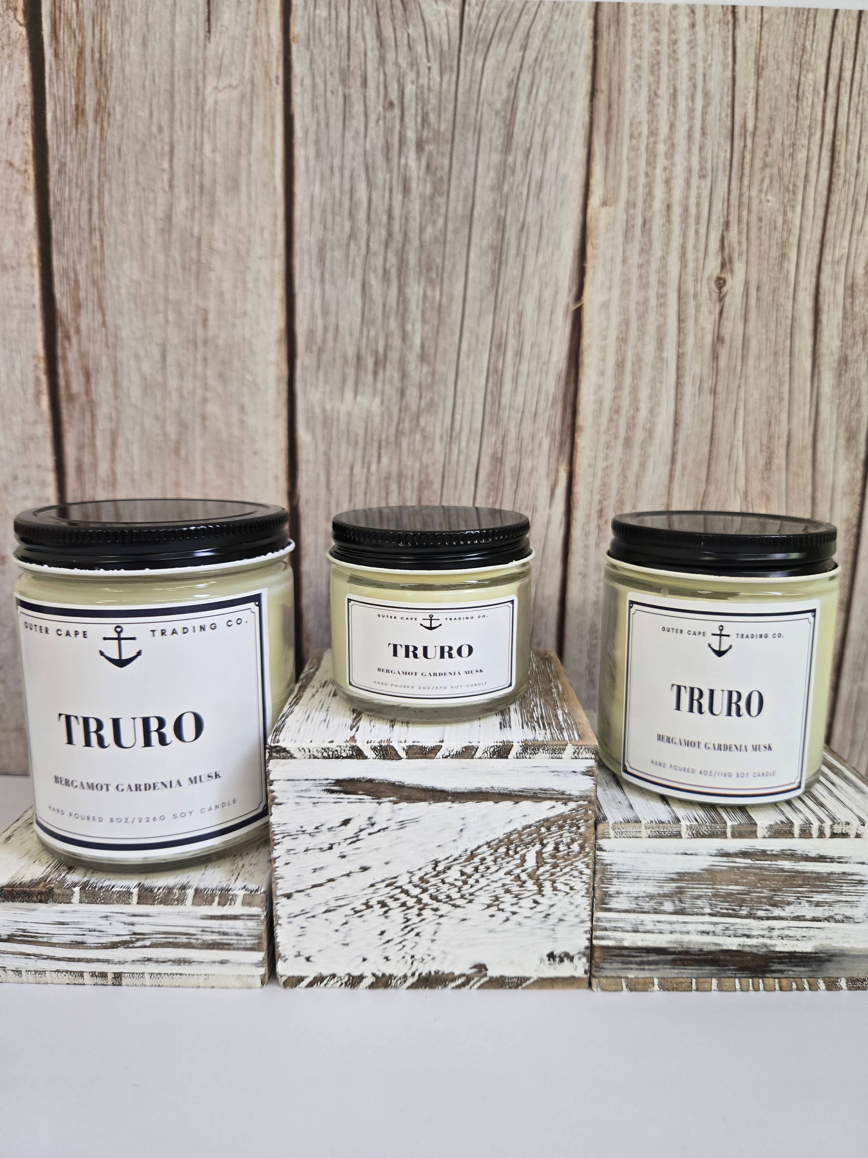 Outer Cape Trading Company - Wholesale Jar/Filled Candle - Truro Cape Cod Soy Wax Crackling Wooden Wick Candle bulk wholesale6