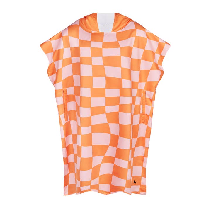 Dock & Bay UK - Wholesale Poncho - Unisex - Dock & Bay Poncho Adults - Groovy Check