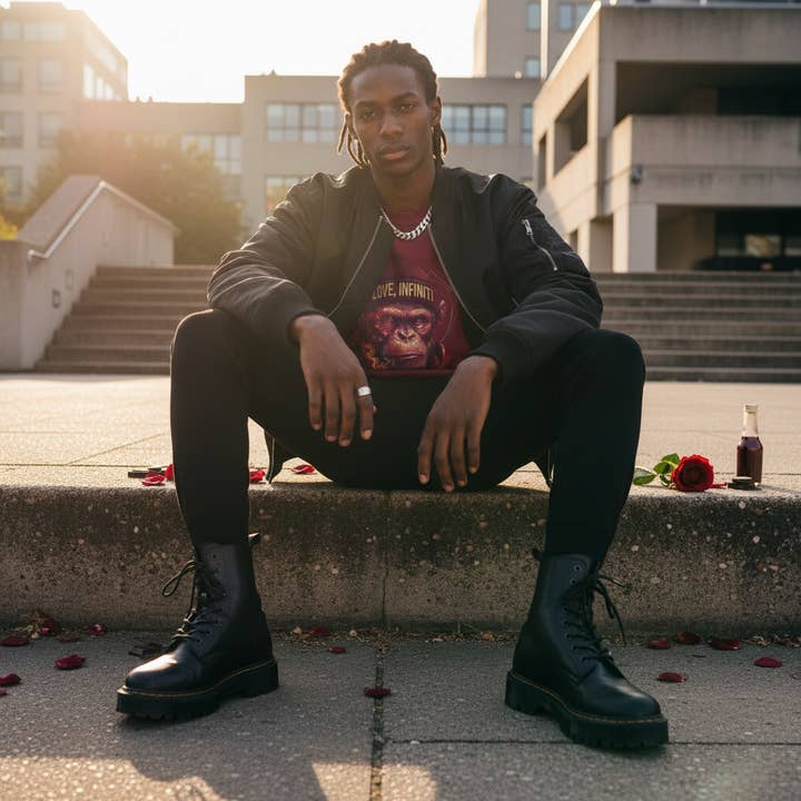 Ogräs/Ros Galaktisk Apa - Kärlek, Infiniti Tröja för wholesale av Blade Infiniti LLC