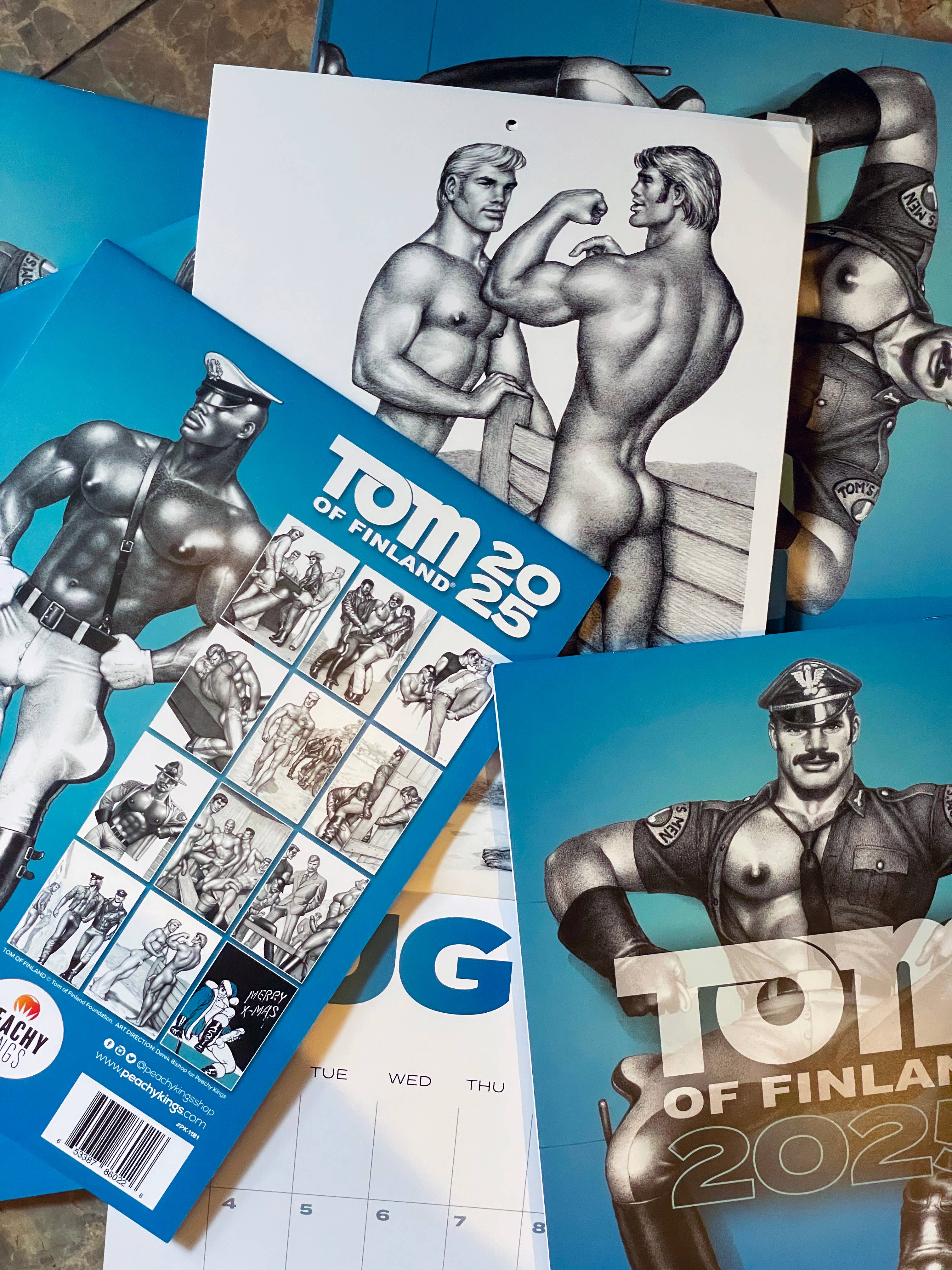 Peachy Kings / Kweer Cards – Großhandel Kalender – Tom of Finland Kalender 20254
