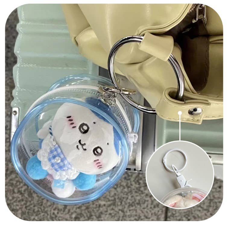 Collectable Toy Clear Gacha Pouch Storage - Bag Charm  for wholesale on Faire5