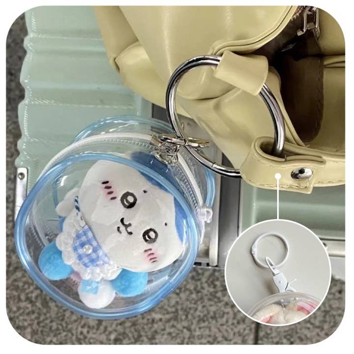 Collectable Toy Clear Gacha Pouch Storage - Bag Charm for wholesale on Faire5