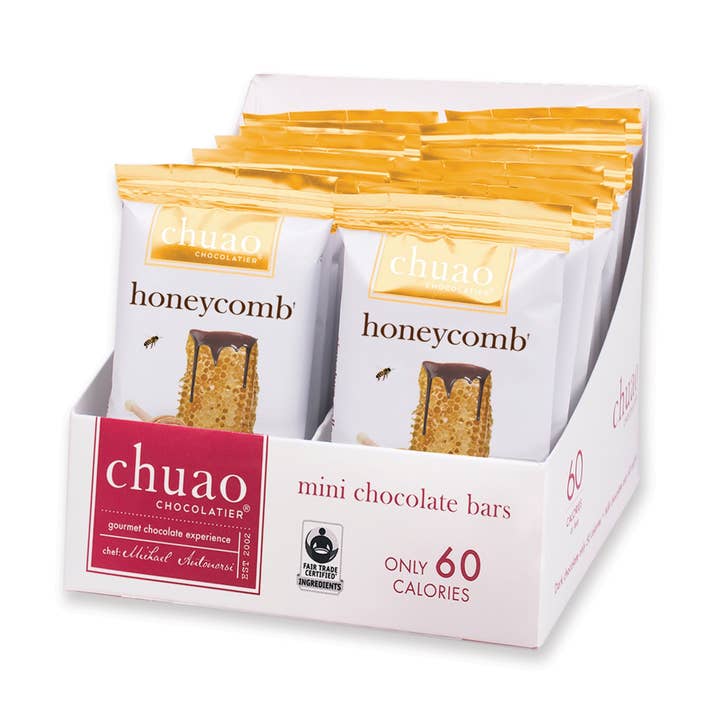 Chuao Chocolatier - Wholesale Chocolate Bar - Honeycomb - Caddie Mini Bar0