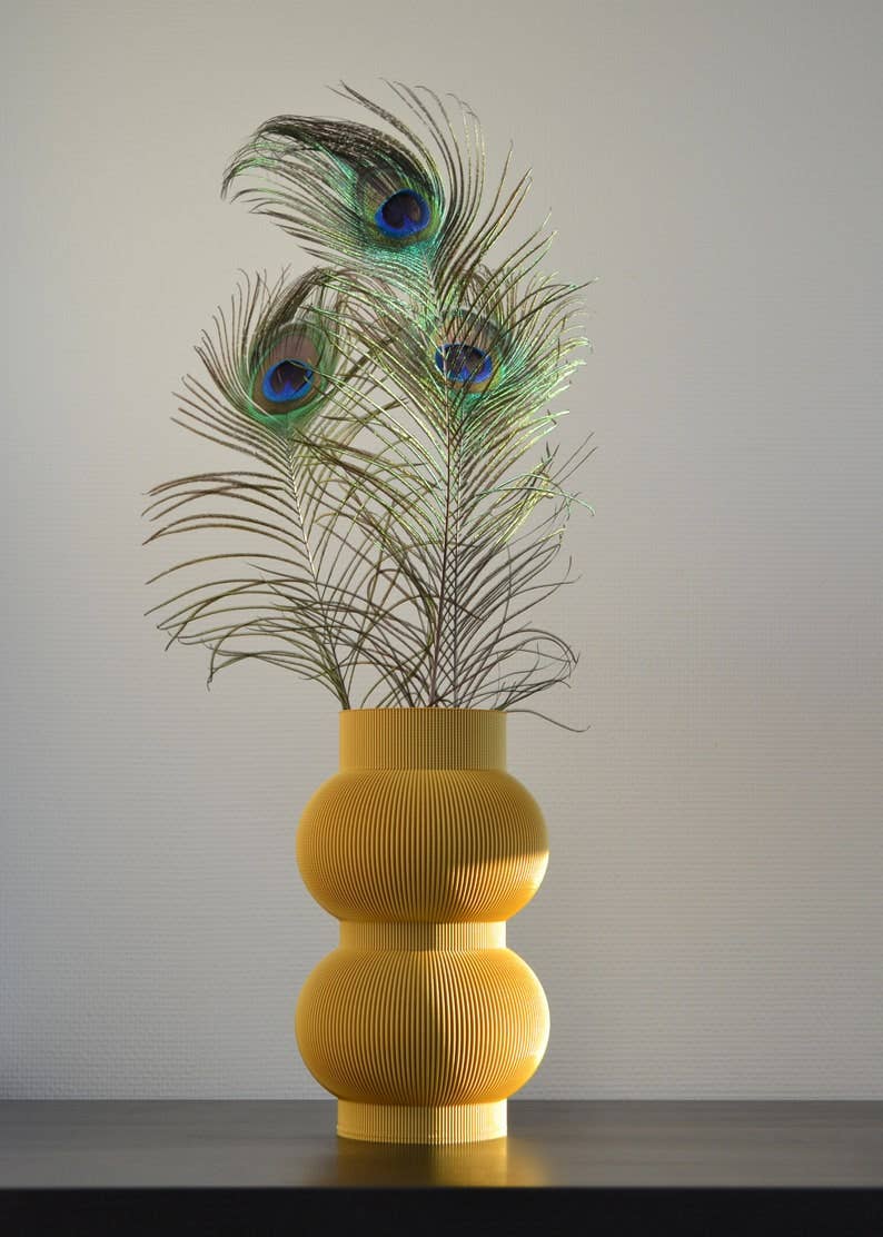 Grof Amsterdam - Wholesale Vase - Bulba - 3D printed vase for dried flowers8