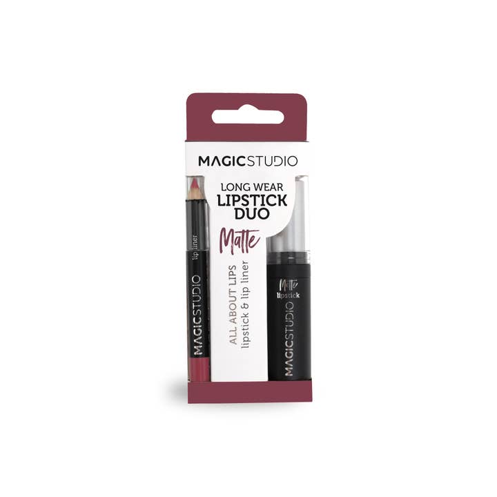 Aquarius Cosmetic SLU - Wholesale Lipstick Set - Magic Studio Matte Lipstick & Lipliner3