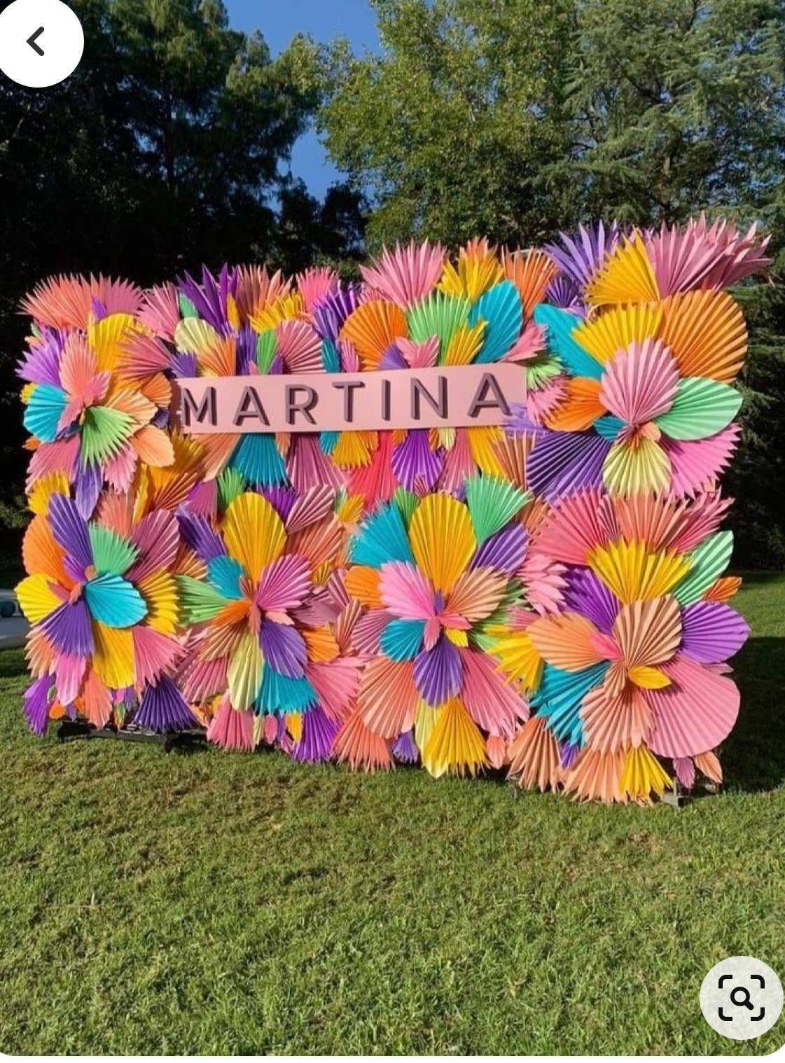 The Blooming Palm - Wholesale Retailer Sample - Home Decor - 14" PINK SunDried Painted Palm Leaf Decor, SAME DAY SHP  14