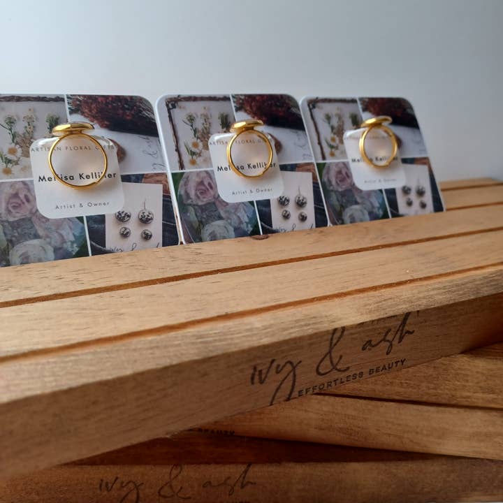 Handmade Pine Jewelry Card Display, Warm Oak Stain and other Purchase Wholesale ivy and oak. Free Returns & Net 60 Terms on Faire trending on Faire.