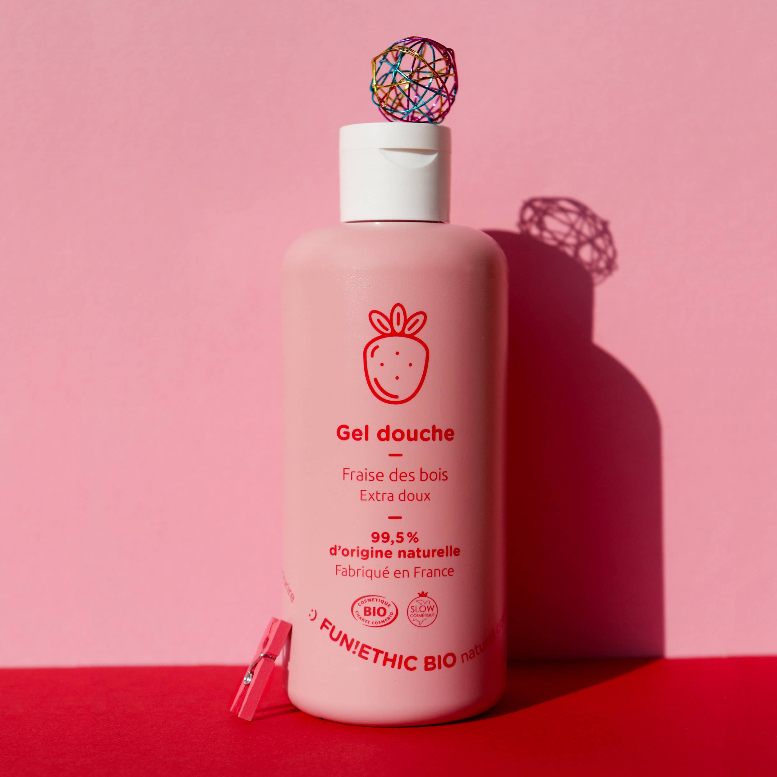 FUN!ETHIC - Wholesale Body Wash/Shower Gel - Organic Shower Gel “Strawberry of the Woods” Cosmos2