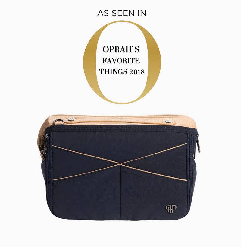 PurseN (new) – wholesale Pouch – Women’s – Oprah's Favorite LittBag Organizer - Navy/Nude