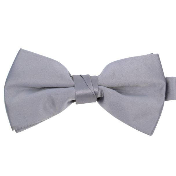 Selini New York - Wholesale Bow Tie - Men's - Men's 2.5" Poly Satin Banded Bow Ties
