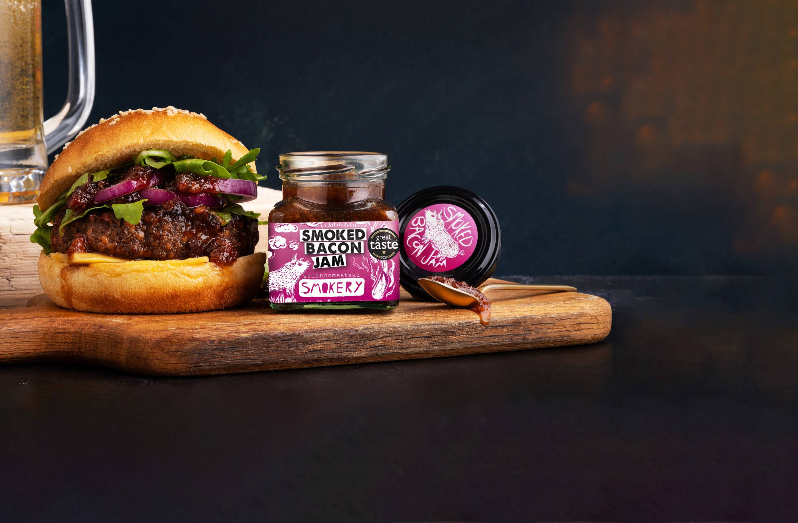 Welshhomestead Smokery – Geleia por atacado – Compota de Bacon Fumado1