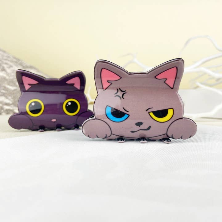 mildstyles - Wholesale Hair Clip - Women's - Cute carton cat hair claw clip