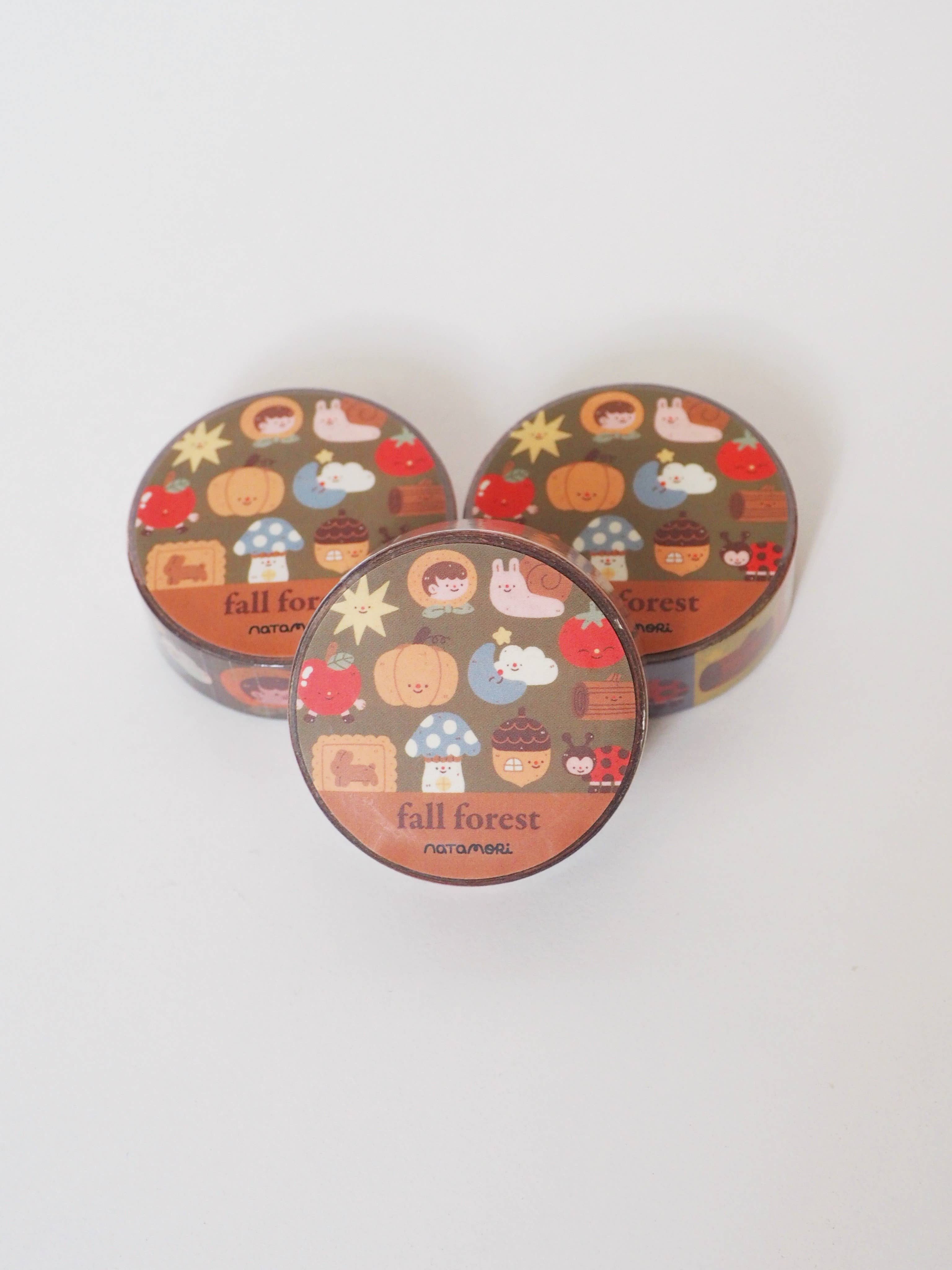 natamori - Vente Rubans adhésifs Washi - Forêt d'automne — Ruban Washi1