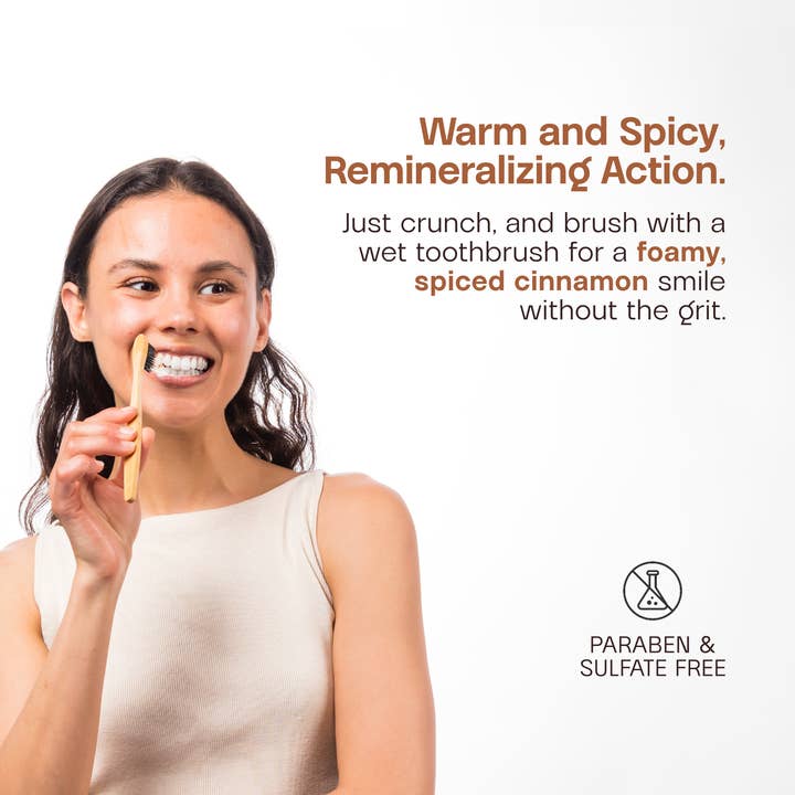 Kaylaan Toothpaste and Mouthwash Tablets - Wholesale Toothpaste - Kaylaan Cinnamon Toothpaste Tablets Refill – Fluoride-Free5