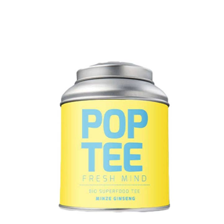 POP TEE - Wholesale Health/Detox Tea - Mint Ginseng - Organic Superfood Tea