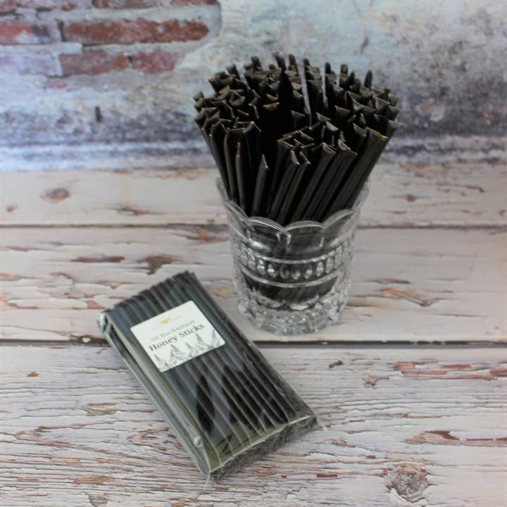 Happy Honey Bee Co. - Wholesale Honey - 50 Buckwheat Honey Sticks - Natural Raw Honey Stick Snacks8