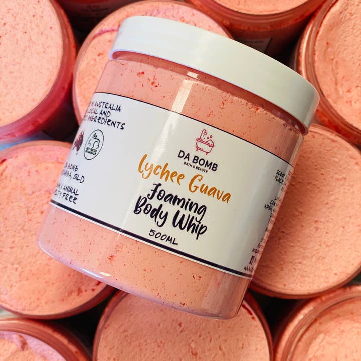 DA BOMB - Wholesale Whipped soap - 500ml FOAMING BODY WHIP ( WHIPPED SOAP )5