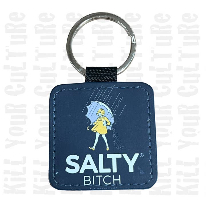 Salty Bitch Keychain for wholesale by Kill Your Culture