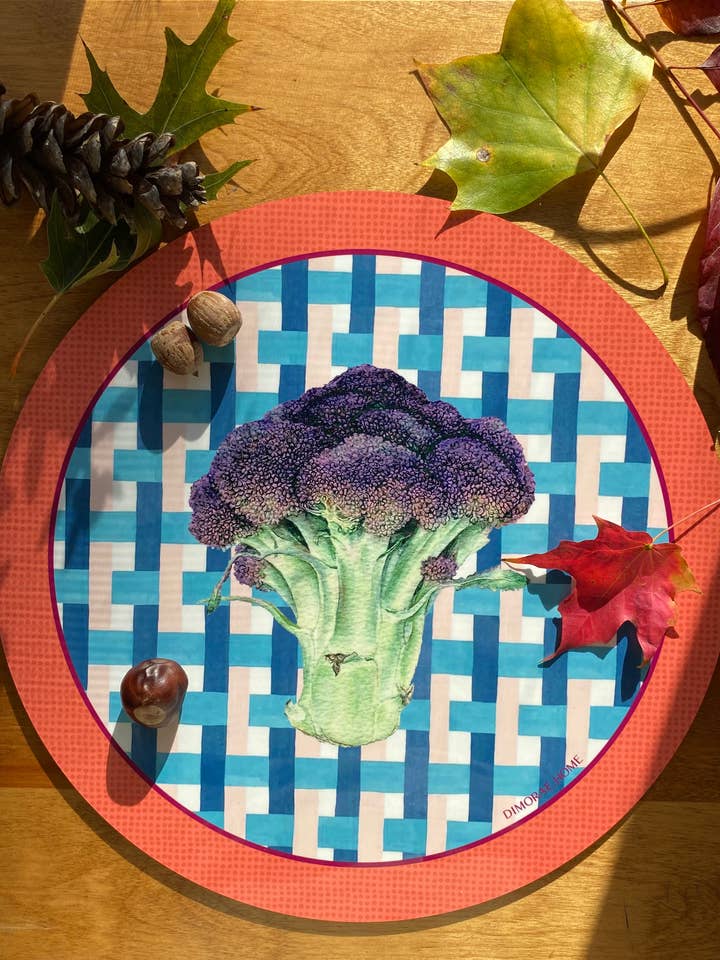 CRISP Set de table en masonite - Broccoli pour la vente par Dimorae home