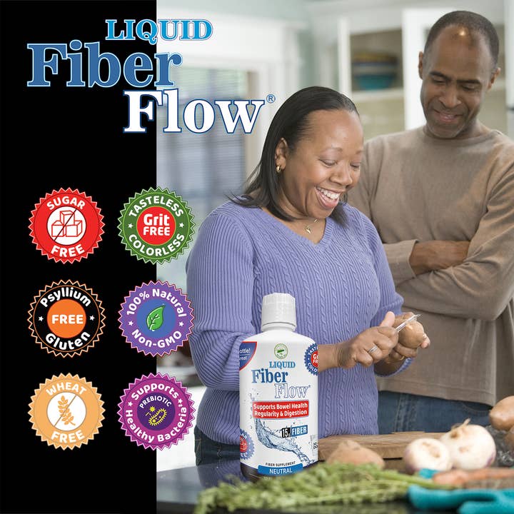 Nutritional Designs, Inc. - Wholesale Oral Supplement/Vitamin - Liquid Fiber Flow - Supports Bowel Health & Regularity