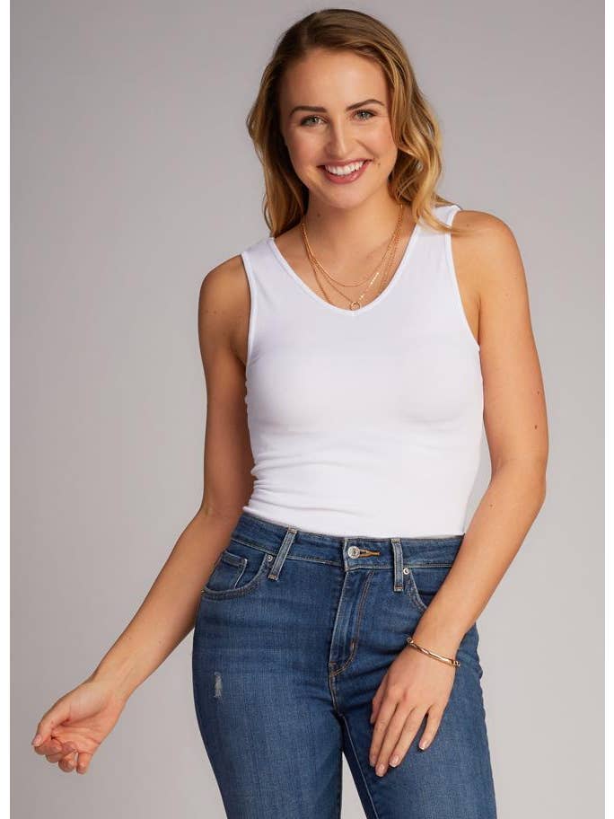 C'est Moi Clothing Co - Wholesale Tank Top - Women's - Bamboo Reversible Tank- CEBT111527