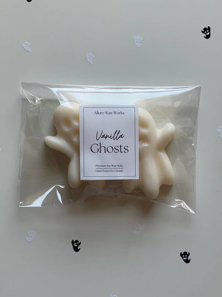 Large Vanilla Ghosts Wax Melts - Limited Edition for wholesale by Allure Wax Works