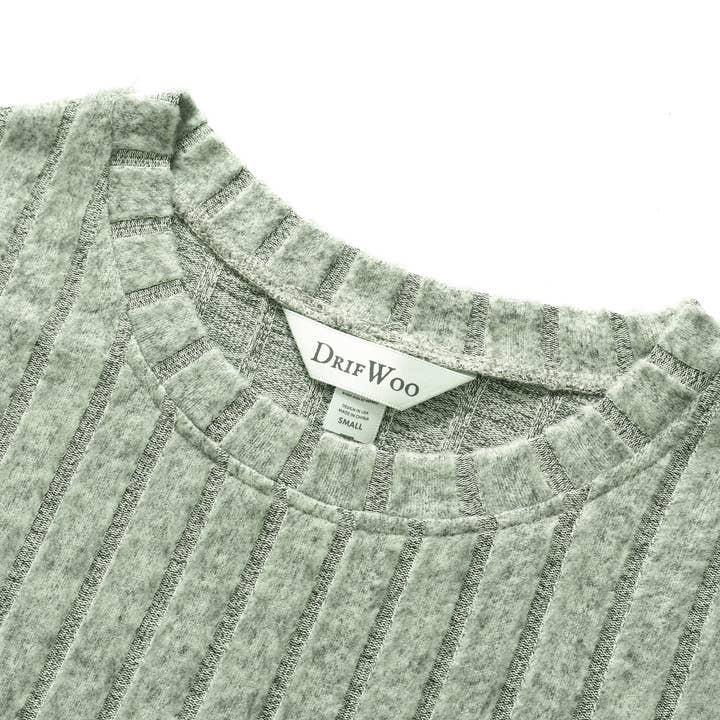 DrifWoo – wholesale Lounge set – Women's – Ribbed Knit Pajama Set – Cozy Winter Loungewear Outfit3