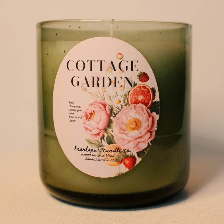 Cottage Garden for wholesale by Heartspur Candle Co.