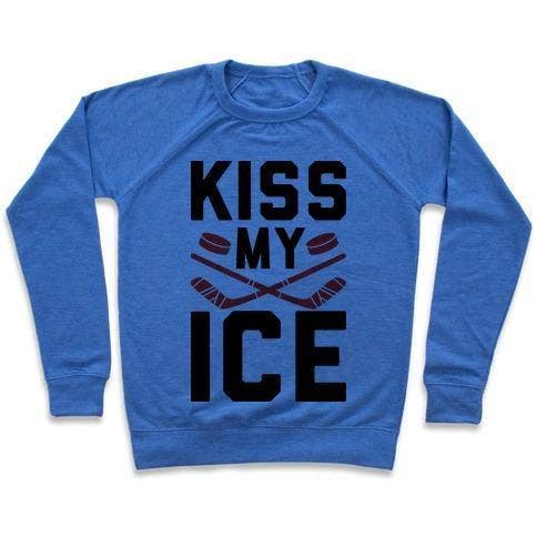 KISS MY ICE CREWNECK SWEATSHIRT for wholesale by True Modern