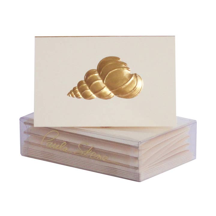 Precious Shell Enclosure Card for wholesale by PAULA SKENE DESIGNS