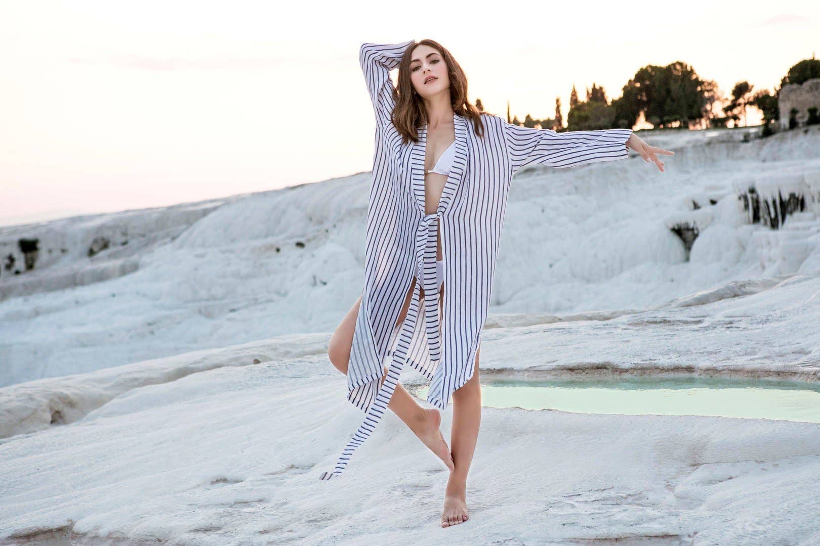 AYLIN COLERI-LUXURY RESORT/LOUNGE WEAR COLLECTION - Wholesale Kimono - Women's - Hamptons-Beach/Resort Kimono #11