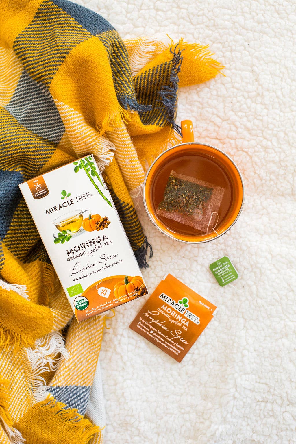 Miracle Tree - Wholesale Tea Bags - Organic Moringa Tea: Pumpkin Spice12