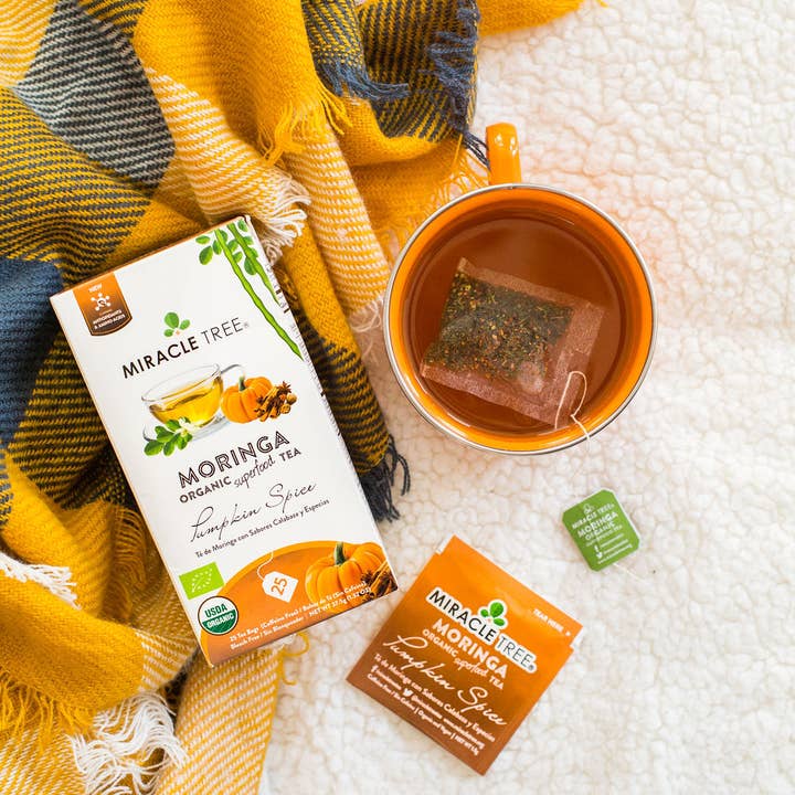 Miracle Tree - Wholesale Tea Bags - Organic Moringa Tea: Pumpkin Spice12