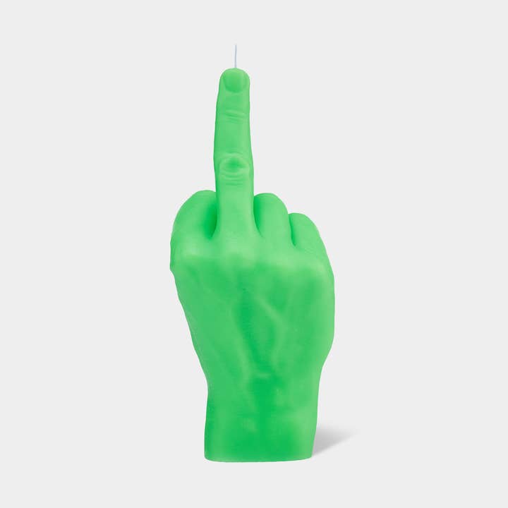 54 Celsius - Wholesale Novelty Candle - Original CandleHand F*ck You Candle - Lifesize & Full detail25