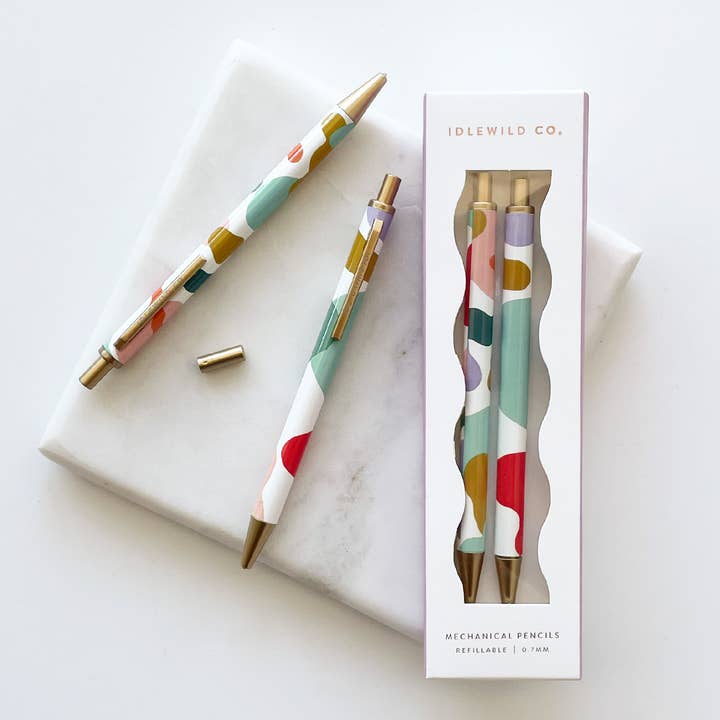 Idlewild Co. - Wholesale Pencil - COLORFUL BLOBS MECHANICAL PENCILS