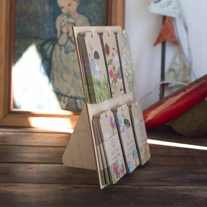 Sow 'n Sow - Wholesale Gift tag - Sow 'n Sow Gift Tag Display 6 Hook3